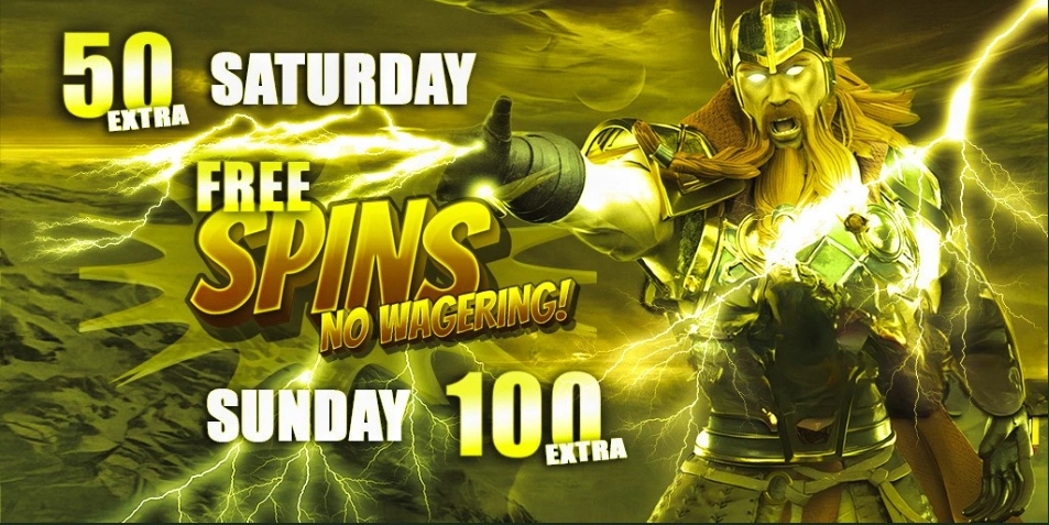 Tours gratuits Thor Casino