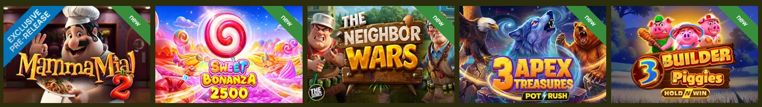 Nouveaux slots Thor Casino