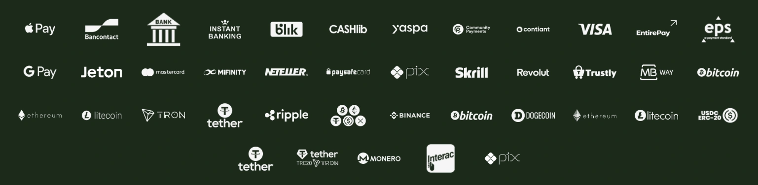 Méthodes de paiement Thor Casino